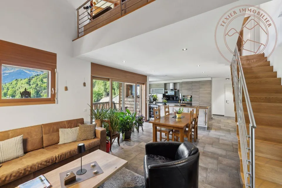 Superbe appartement en duplex de 7.5 pièces à vendre à Val-d'Illiez