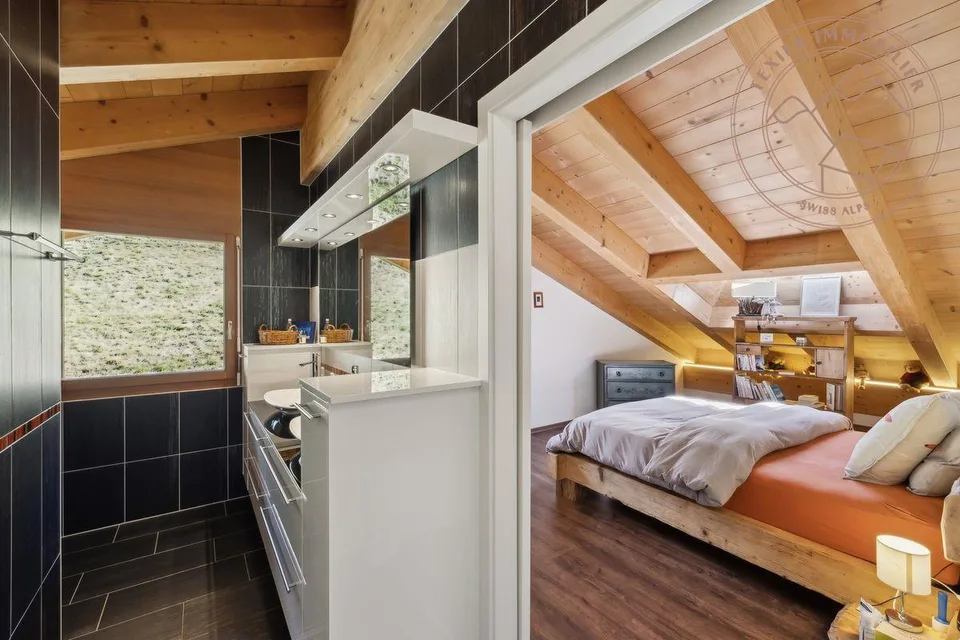Superbe appartement en duplex de 7.5 pièces à vendre à Val-d'Illiez