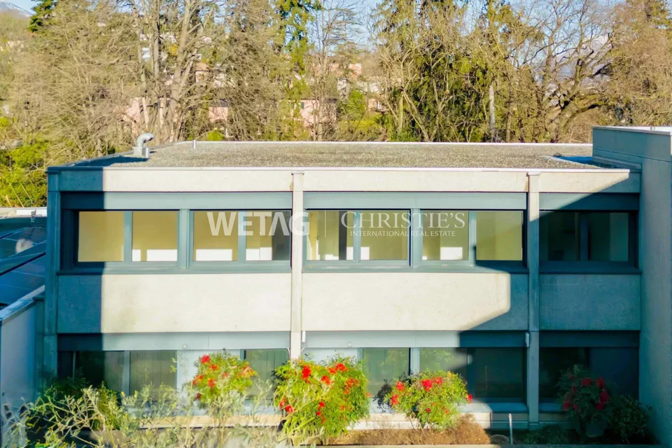 Moderne repräsentative Büros zu verkaufen in Lugano-Sorengo