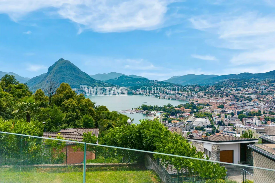 Appartamento in stato grezzo a Lugano-Albonago con giardino privato & vista sul lago ? perfetto anche come residenza di vacanza