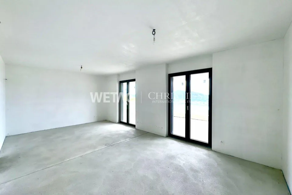 Appartamento in stato grezzo a Lugano-Albonago con giardino privato & vista sul lago ? perfetto anche come residenza di vacanza
