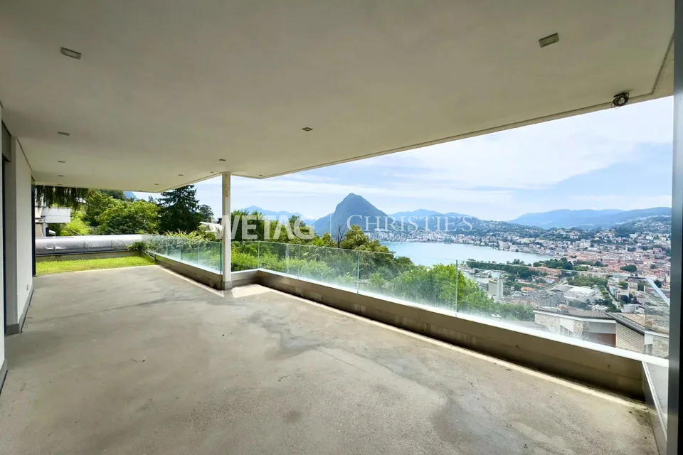 Appartamento in stato grezzo a Lugano-Albonago con giardino privato & vista sul lago ? perfetto anche come residenza di vacanza – foto 6 di 12