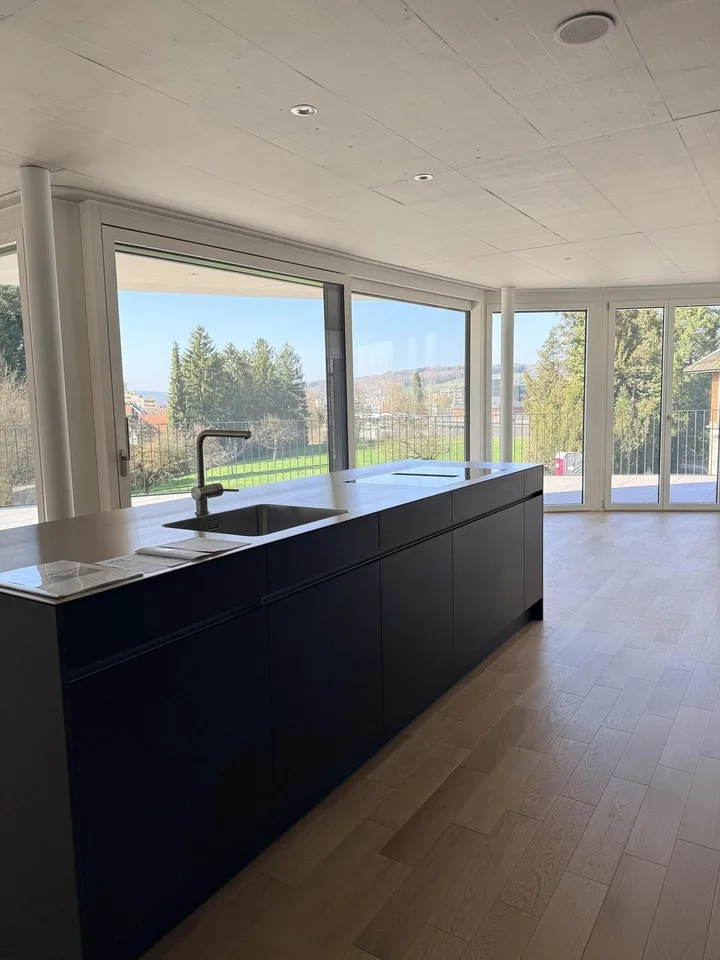 Modernes Attikawohnen im Neubau - 4.5 Zimmer mit riesiger Terrasse