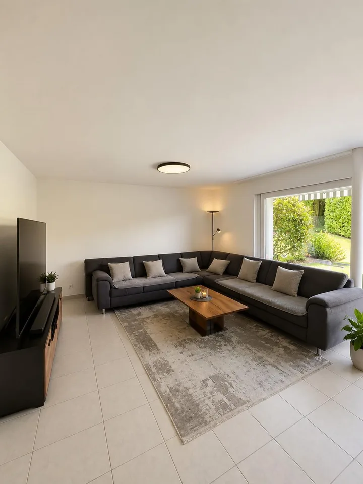 Grosszügige 4½-Zimmer-Gartenwohnung