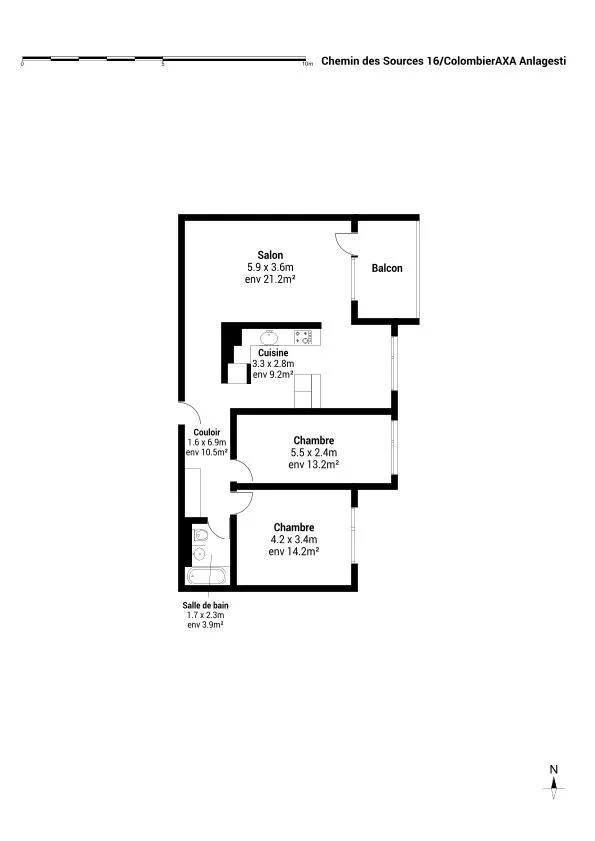 Edificio Minergie | Appartamento ristrutturato con cauzione gratuita – foto 12 di 12