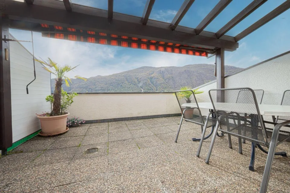 Ferienwohnung mit Privatstrand in Morcote