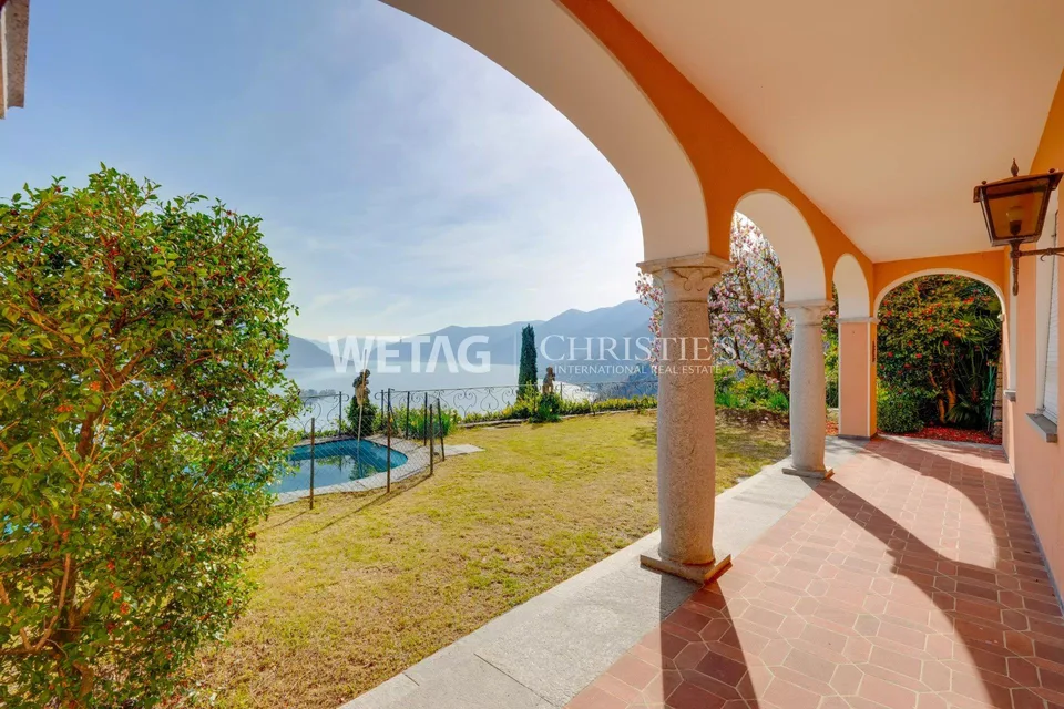 Mediterrane Villa mit Aussenpool & Panoramablick, ideal auch als Ferienresidenz, zu verkaufen in Ronco sopra Ascona – Foto 10 von 13