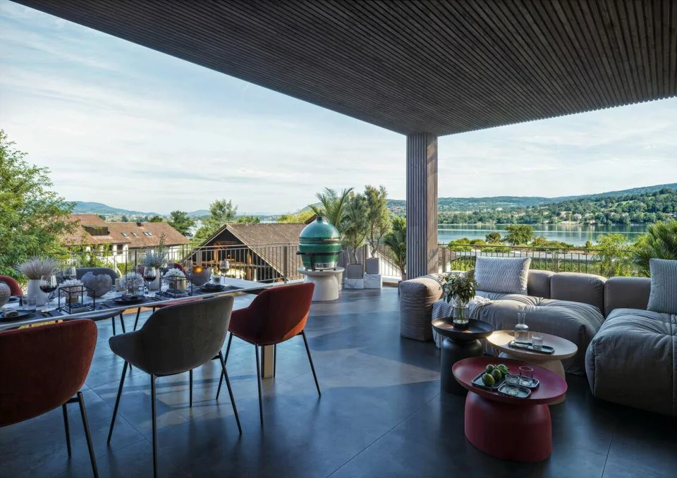 Appartement exclusif de 5,5 pièces avec vue partielle sur le lac – photo 7 sur 10