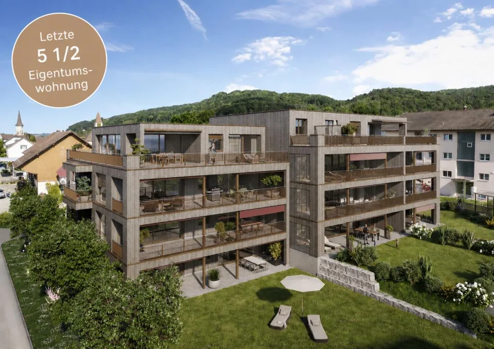 Exklusive 5.5-Zimmer Wohnung mit Blick auf den See