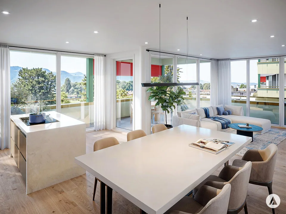 Neubauprojekt Gwattmoos: 4½-Zimmerwohnung im 2. OG