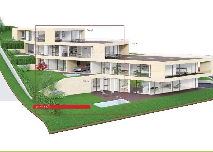 Helles Apartment mit Terrasse 123m und Garten – Foto 7 von 13