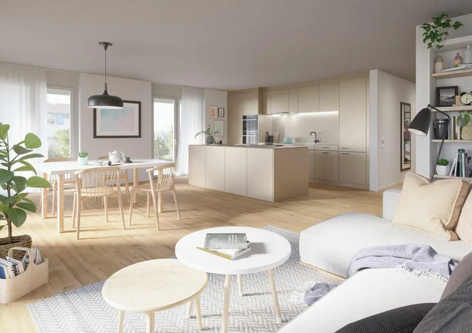 Neubau Maisonette-Traum: 4.5 Zimmer-Wohnung mit "Haus-Feeling"