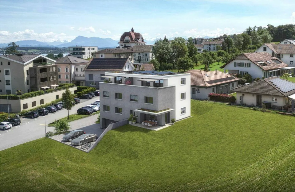 Appartamento di giardino 4,5 locali in una posizione eccellente