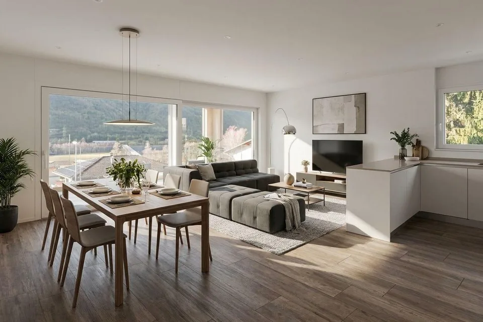 Appartement moderne 3.5 pièces avec loggia à Claro