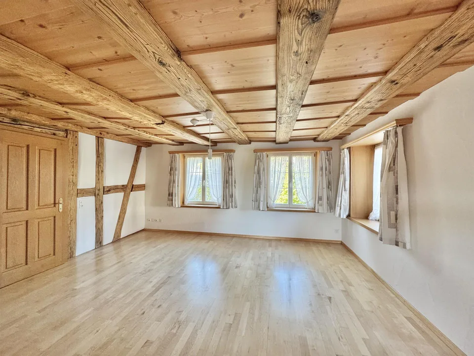 Gepflegtes Riegelhaus an idyllischer Lage