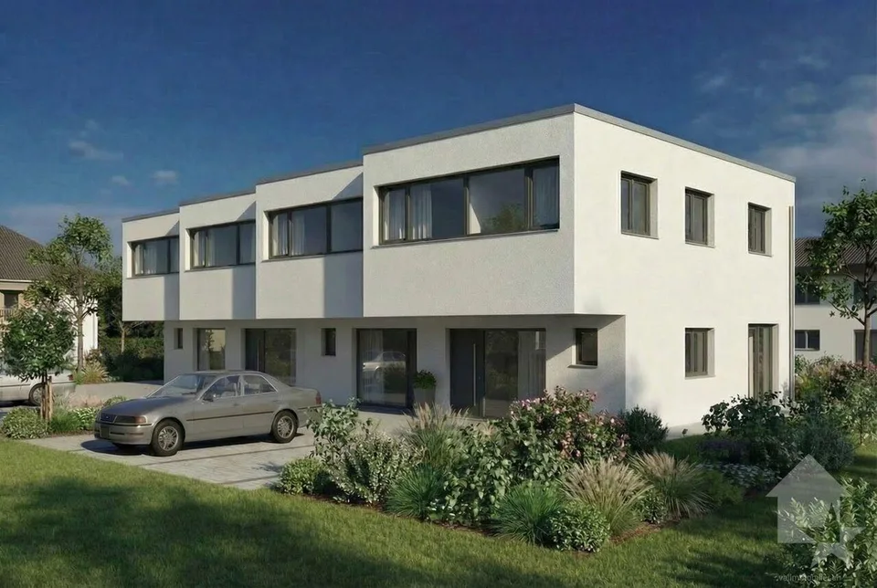 Maison contiguë moderne de 5.5 pièces dans un environnement calme