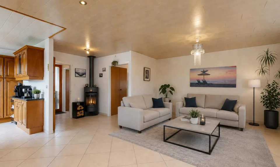 Angenehmes Einfamilienhaus mit Wärmepumpe und Photovoltaikpaneelen