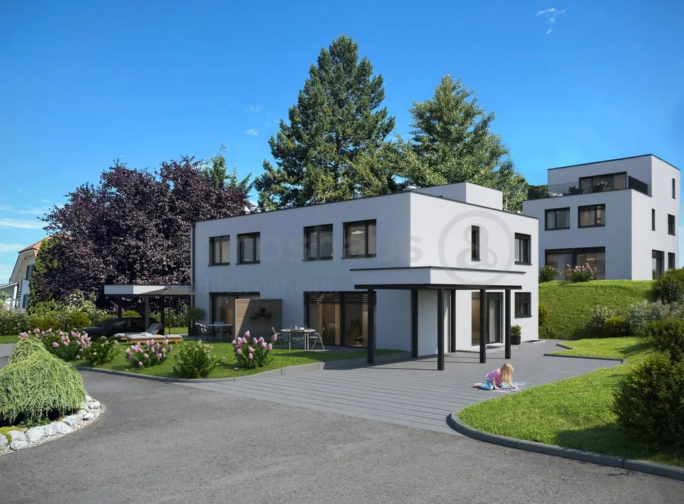 Letzte Einheit: Sonniges EFH mit Attika & Attika-Ausbau nach Wunsch
