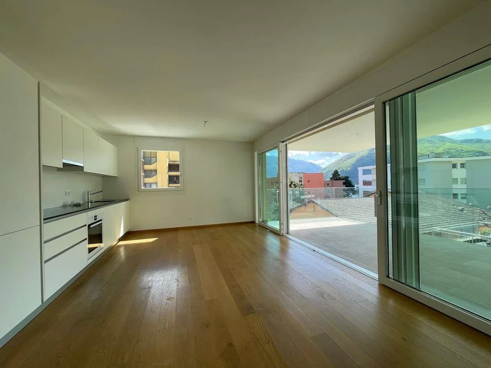 Melide, 3.5 rooms with terrace