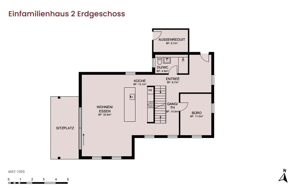 Neubauprojekt "im Gärtli" Wilchingen - Einfamilienhaus mit eigenem ... – photo 7 sur 9