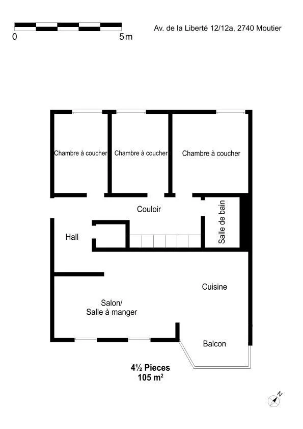 Offre Spéciale - Appartement 4 pièces lumineux en centre-ville – foto 6 di 6
