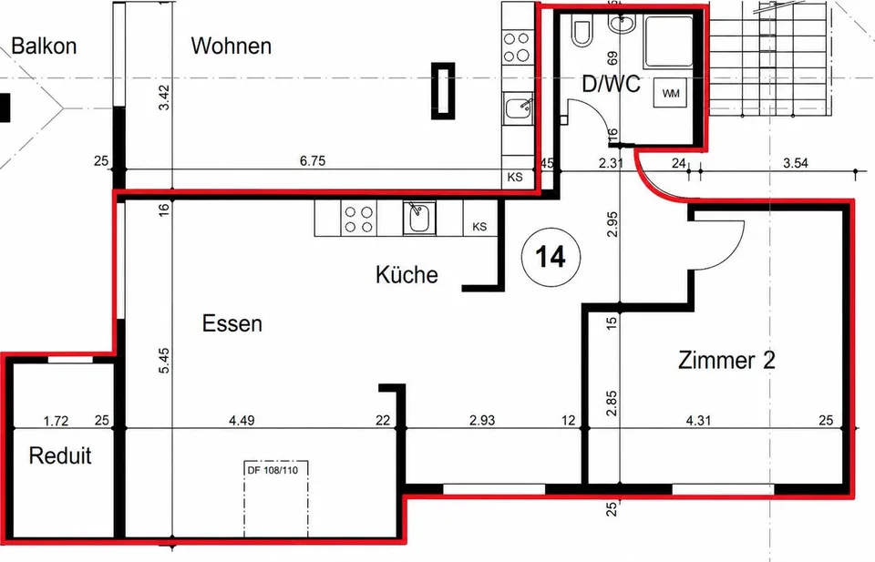 Attraktive 2-Zimmer-Wohnung in Escholzmatt