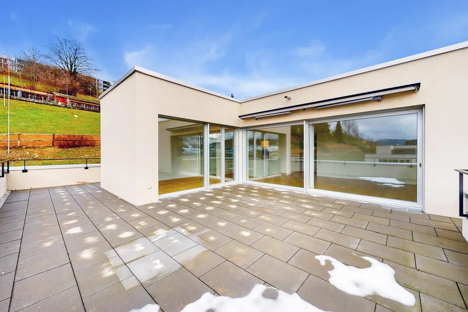 Dream apartment with lake view in Oberägeri