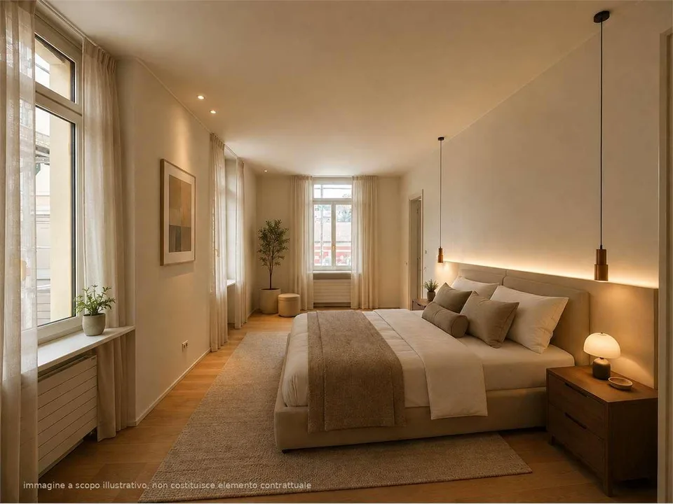 Appartements élégants de 3,5 pièces à Lugano avec rénovation complète – photo 6 sur 8