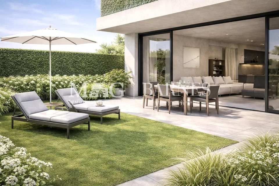 Lugano, Pregassona: Nuovo appartamento 4.5 locali con giardino e vista