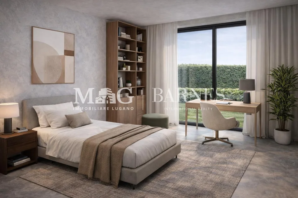 Lugano, Pregassona: Nuovo appartamento 4.5 locali con giardino e vista – foto 6 di 9