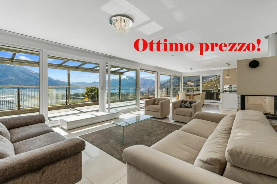 Appartamento 5.5 locali con piscina e vista mozzafiato