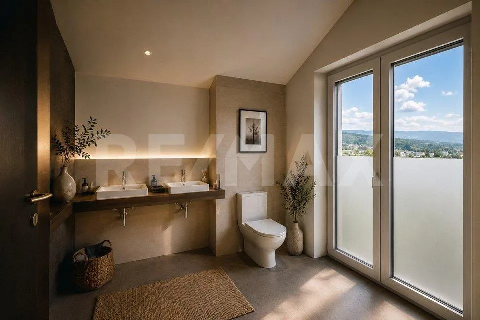 3 REFH, près d'Aarau, croisement A1/A2 Mittelland, situation en villa avec vue imprenable, terrains de 333 à 456 m²