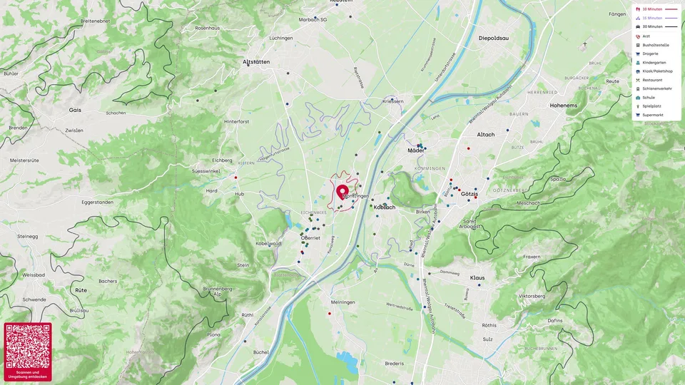 Helle 4.5 Zimmer Wohnung in Montlingen – foto 19 di 19