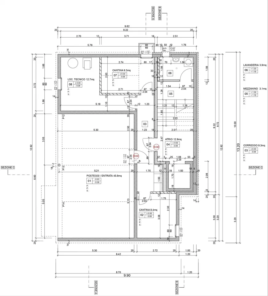Appartamento 3 ½ locali, 1° Piano, zona residenziale Lumino – foto 12 di 12