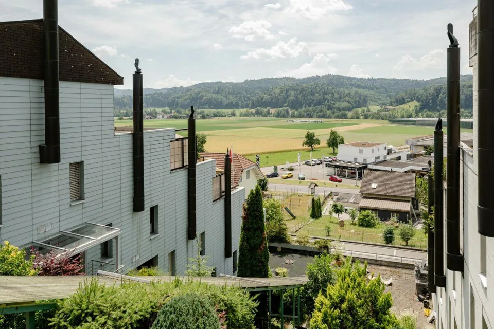 Casa a terrazza 5,5 locali con vista libera sul verde