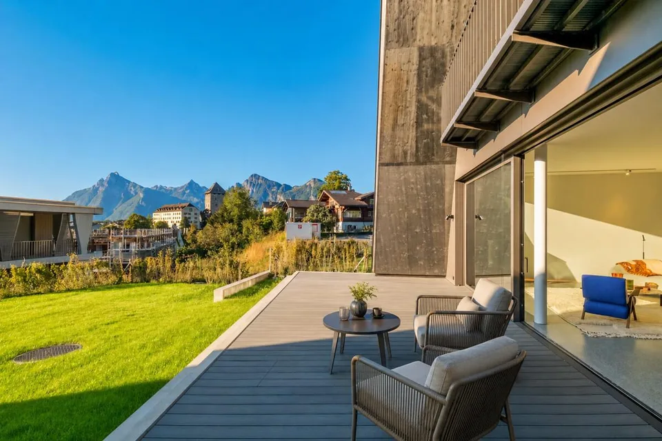 Maienfeld: Architektonisches Zuhause für Individualisten und Kreative.