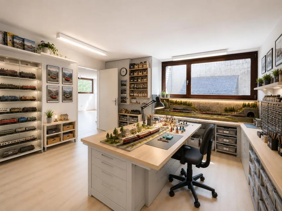 Grosszügiges Familienhaus mit über 400 m² Wohnfläche und viel Priva... – foto 9 di 16