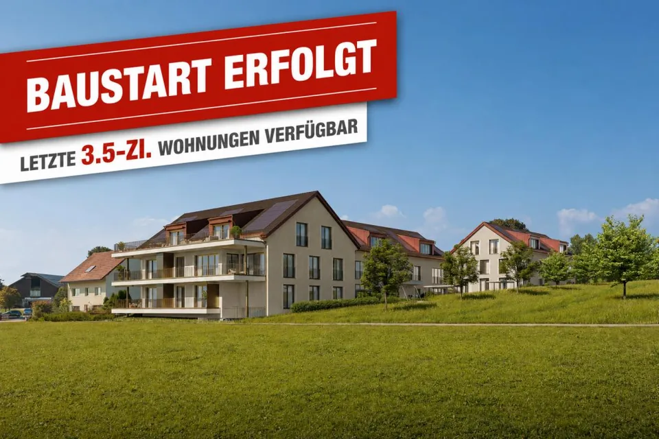 Baustart erfolgt! 3.5-Zi. Gartenwohnung mit unverbaubarem Alpsteinb...