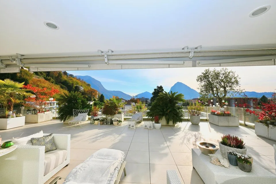 Super Attico Esclusivo con Terrazza Panoramica | Lugano–Viganello