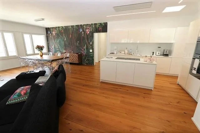 Appartamento 4,5 locali con ampia terrazza, giardino e vista lago