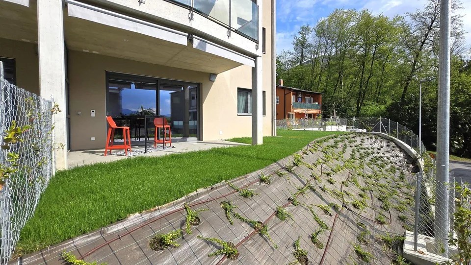 Spazi Moderni e Sereni – 3.5 Locali con giardino al piano terra