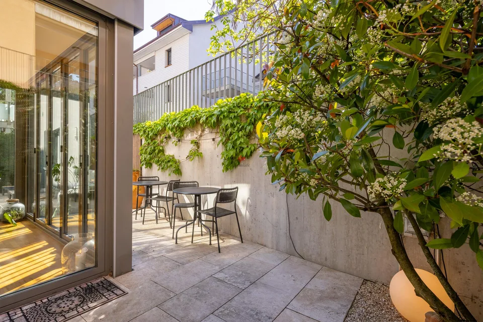 Senso di casa - appartamento con giardino nel centro di Bülach