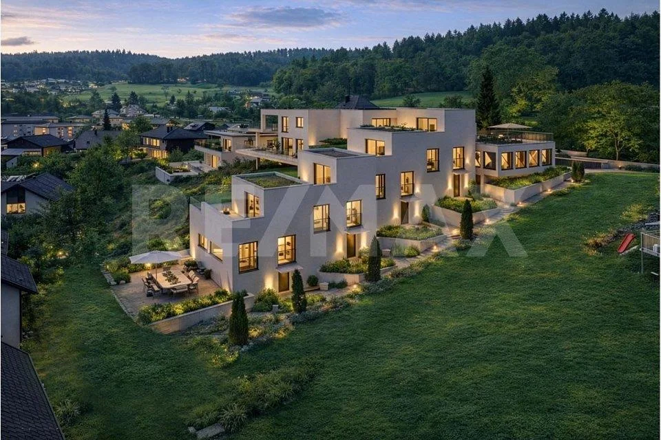 Nähe A1 und Lenzburg, 4 REFH, Hanglage mit Weitsicht, Penthouse-Att...