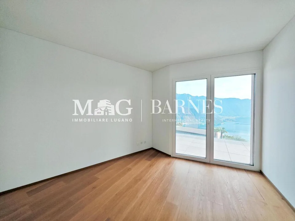 Lugano, Carona: Attico 5.5 locali vista lago con grande terrazza – Foto 11 von 13