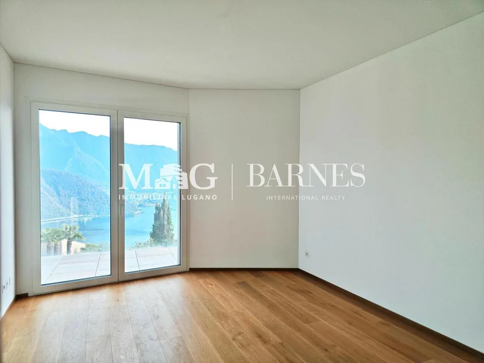 Lugano, Carona: Attico 5.5 locali vista lago con grande terrazza – Foto 10 von 13
