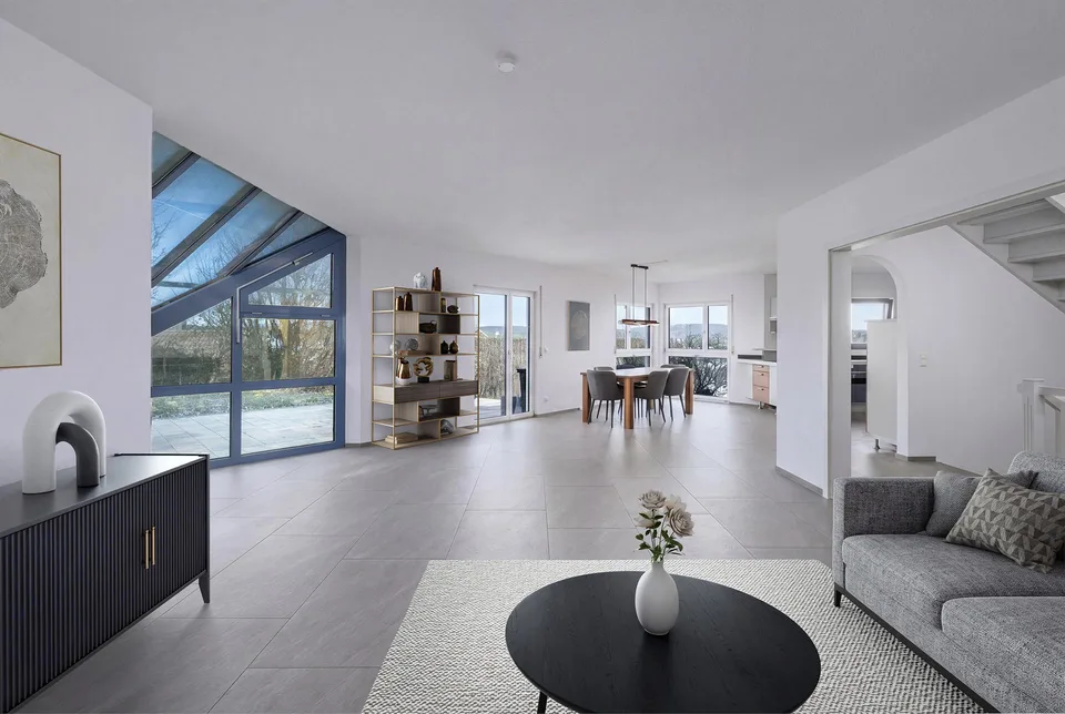Maison unifamiliale avec sentiment de vie exclusive