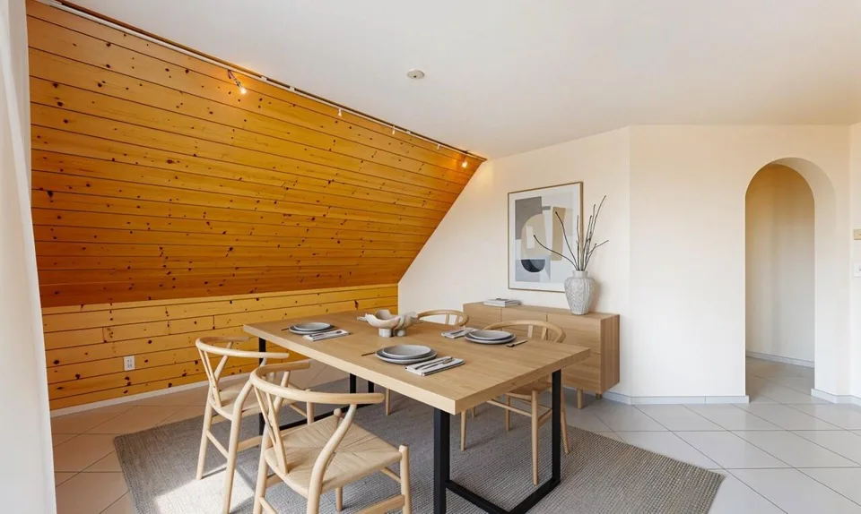 Charmant appartement mansardé avec galerie et vue imprenable sur le paysage verdoyant – photo 7 sur 19