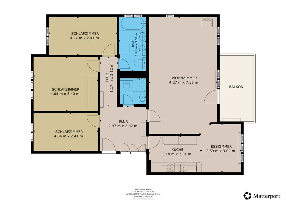 Stilvolle 4.5 Zimmer-Wohnung - sofort einzugsbereit