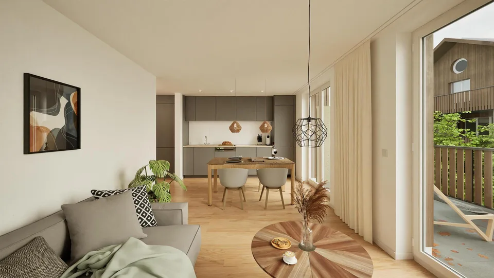 Appartement 2.5 pièces à Eschikofen