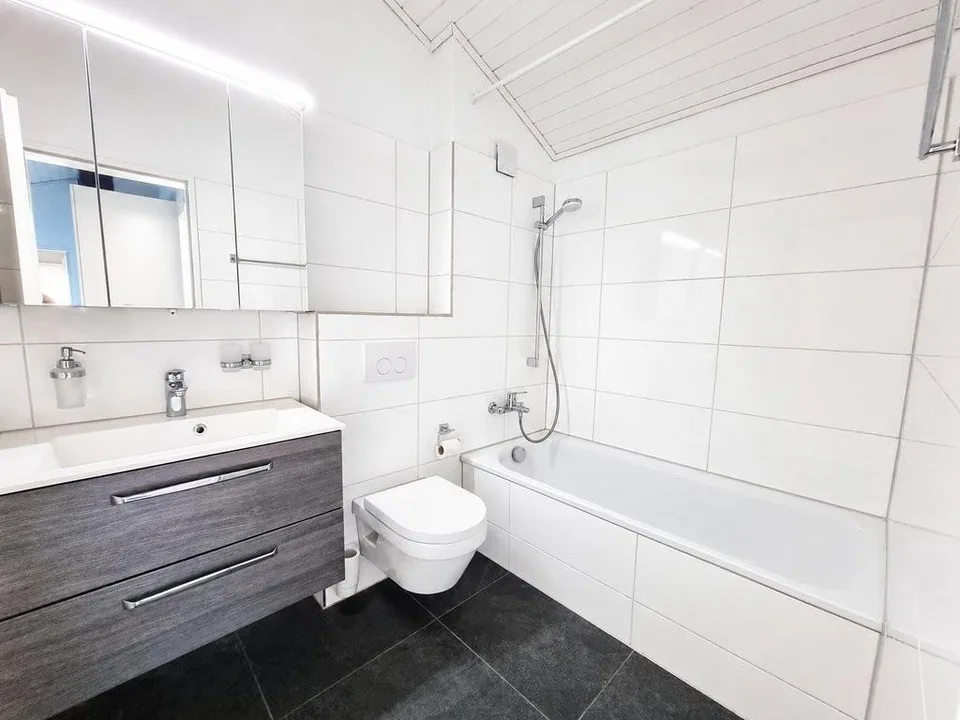 Appartement en mansarde de 3 pièces confortable